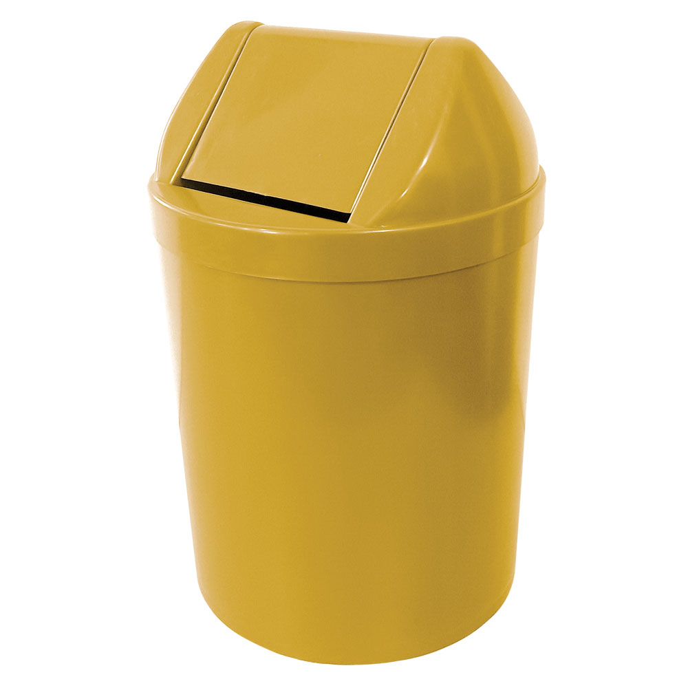 Lixeira Redonda Vienna 12 Litros com Tampa Vai e Vem - Imagem 7