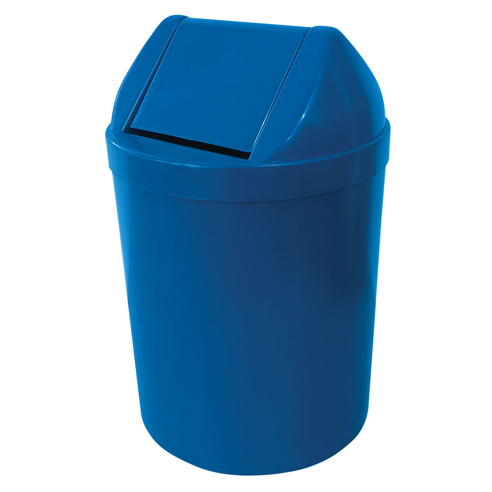 Lixeira Redonda Vienna 12 Litros com Tampa Vai e Vem - Imagem 8