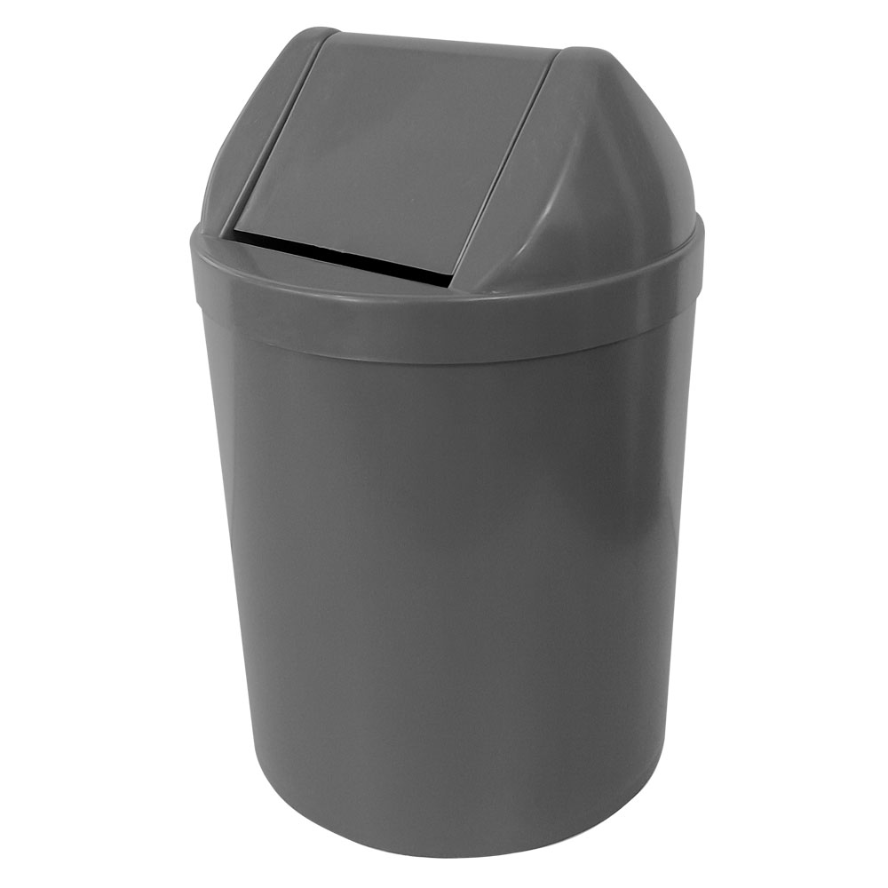 Lixeira Redonda Vienna 12 Litros com Tampa Vai e Vem - Imagem 9