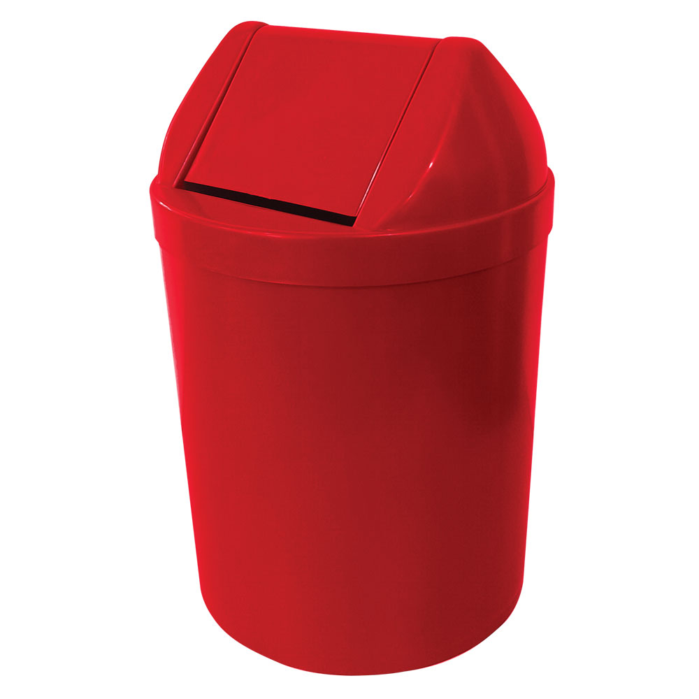 Lixeira Redonda Vienna 12 Litros com Tampa Vai e Vem - Imagem 12