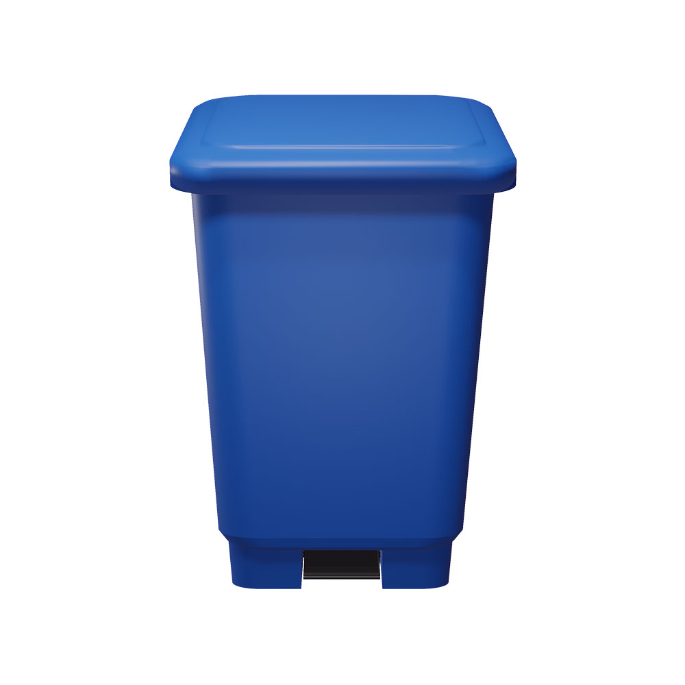 Lixeira Plástica Vienna Retangular 50 litros